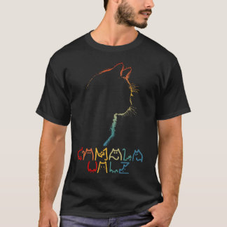 Kamala Wheimer Lettering Positive Funny Cat Lady  T-Shirt