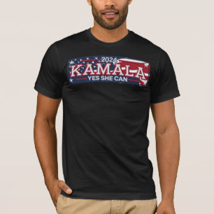 KAMALA "YES SHE CAN" Men's T-Shirt