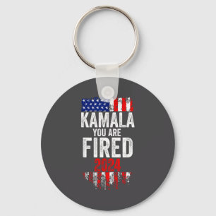 Kamala You're Fired Funny Anti Kamala Harris Elect Key Ring