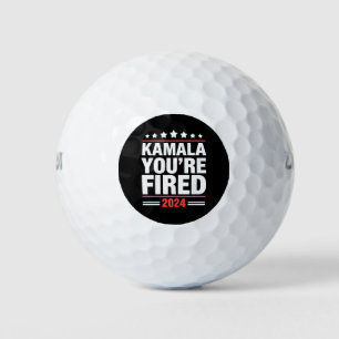 Kamala You're Fired Kamala Harris 2024 Golf Balls