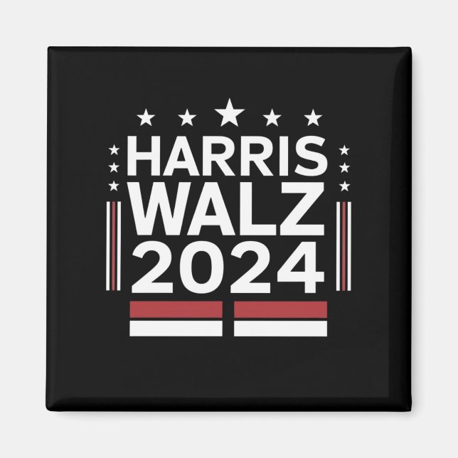 KamalaHarris TimWaltz 2024  Magnet (Front)