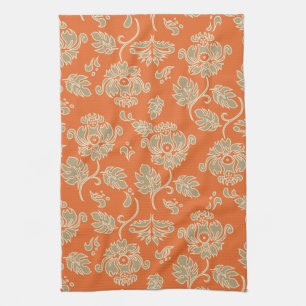 Kamaole Hawaii Tropical Floral Kitchen Towel