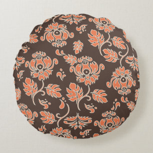 Kamaole Hawaii Tropical Protea Floral Reversible Round Cushion