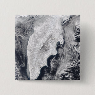 Kamchatka Peninsula, Eastern Russia 15 Cm Square Badge