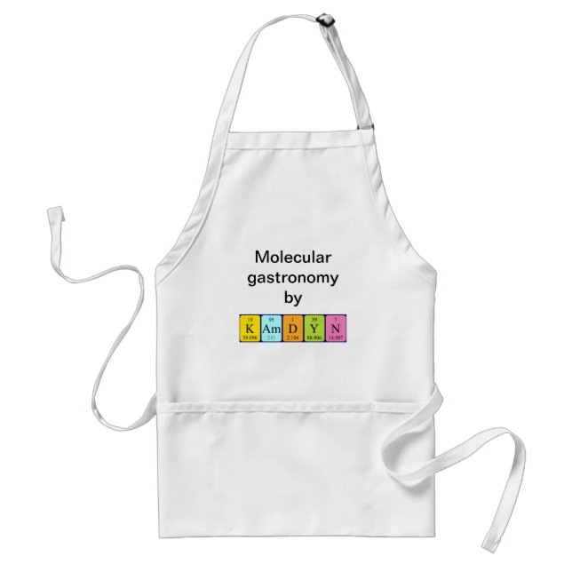 Kamdyn periodic table name apron (Front)