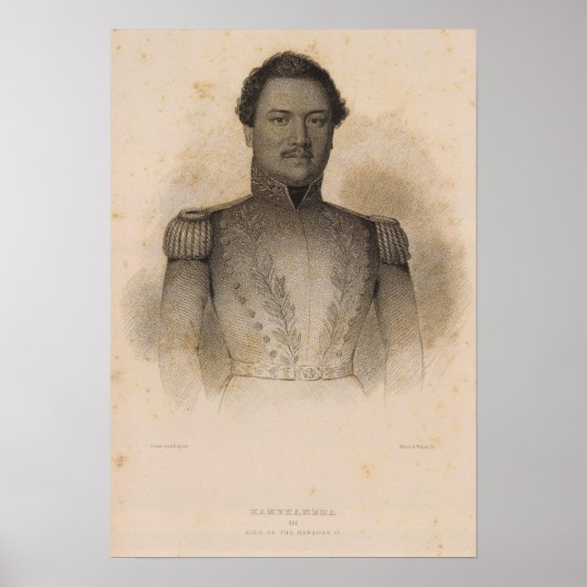 Kamehameha, Hawaii Poster (Front)