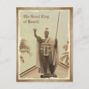 Kamehameha I. - the Great King of Hawaii Postcard