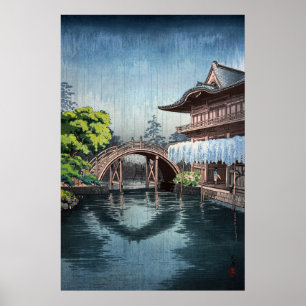 Kameido Tenmangu by Tsuchiya Koitsu Poster