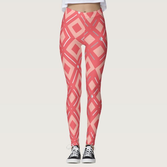 Kamelia’s Geometric Pattern 1 Leggings (Front)