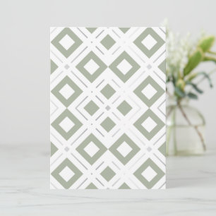 Kamelia’s Geometric Pattern 3 Thank You Card