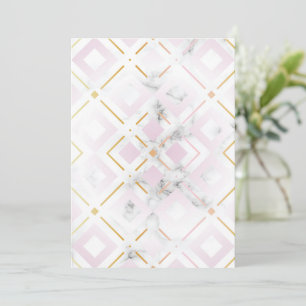 Kamelia’s Geometric Pattern 4 Thank You Card