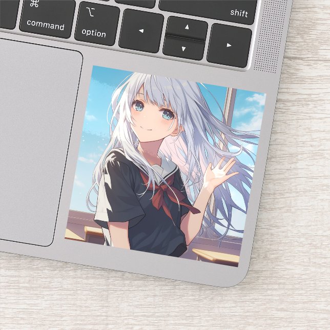 "Kamen JK Milia" Sticker Sticker | Sushi Musume ge (Detail)