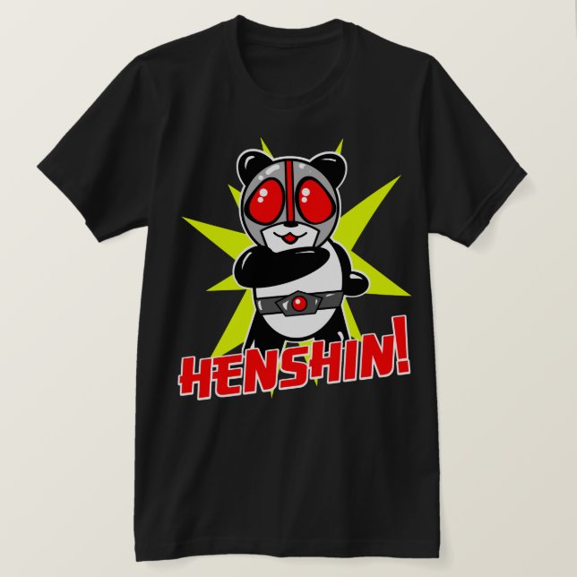 KAMEN RAMEN PANDA HENSHIN TEE (Design Front)