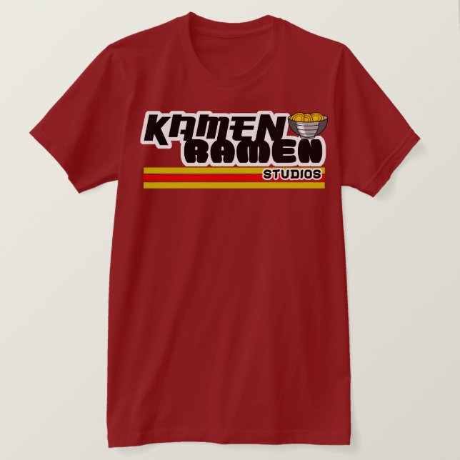 Kamen Ramen Studios Text Logo Tee (Design Front)