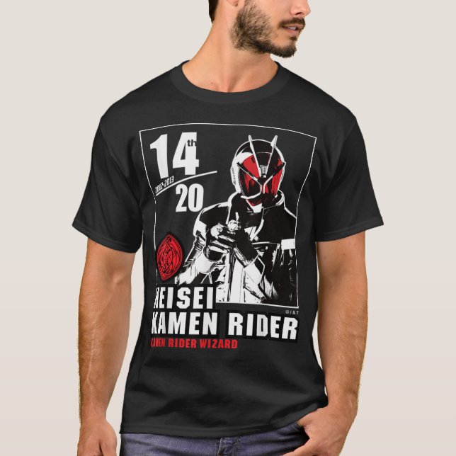 Kamen Rider Wizard Heisei Rider Anniversary T-Shirt (Front)