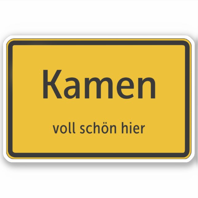 Kamen Sticker Autosticker (Front)