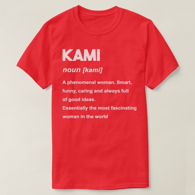 Kami 12 T-Shirt (Design Front)