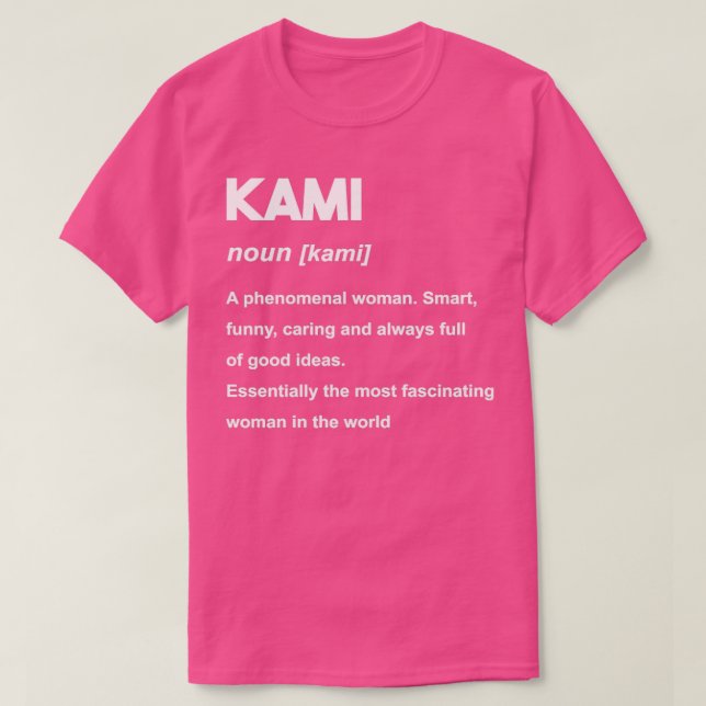 Kami 20 T-Shirt (Design Front)