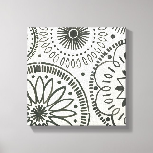 Kami Abstract Pattern Canvas Print (Front)