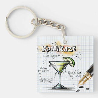 Kamikaze Acrylic Keychain