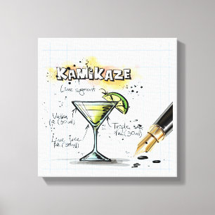 Kamikaze Canvas Print
