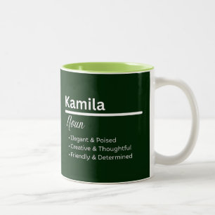 Kamila Personalized Name Coffee Mug