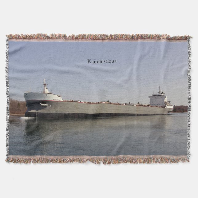 Kaministiqua throw blanket (Front)