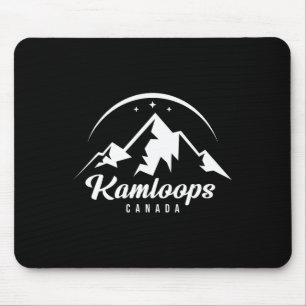 Kamloops Canada Ski Resort Skiing Snowboarding  Mouse Pad