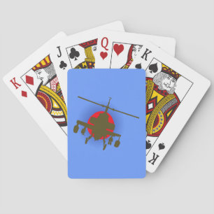 Kampfhubschrauber fighting helicopter playing cards