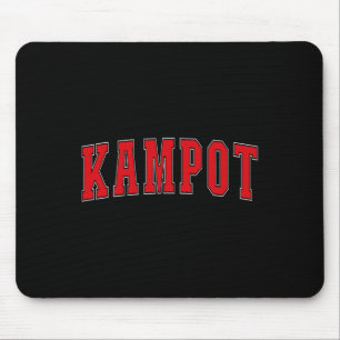 Kampot Cambodia Cambodian Vacation Souvenirs Kampo Mouse Pad