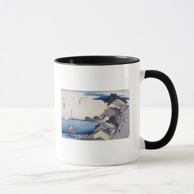 Kanagawa: View of the Ridge Mug (Right)