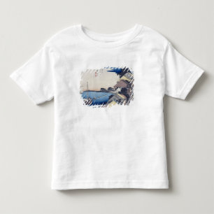 Kanagawa: View of the Ridge Toddler T-Shirt