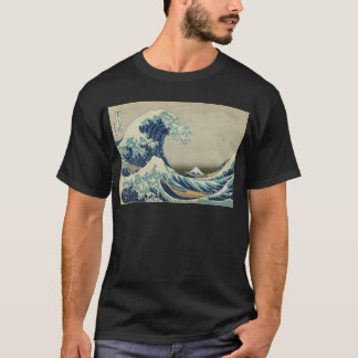 Kanagawa Wave by Katsushika Hokusai T-Shirt