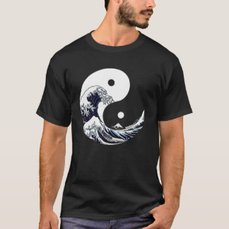 Kanagawa Yin Yang T-Shirt