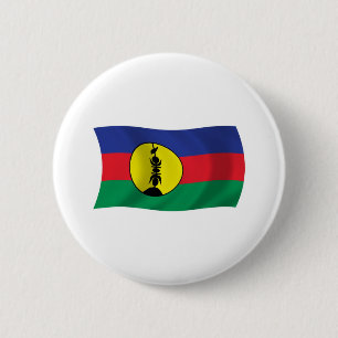 Kanak People Flag Button
