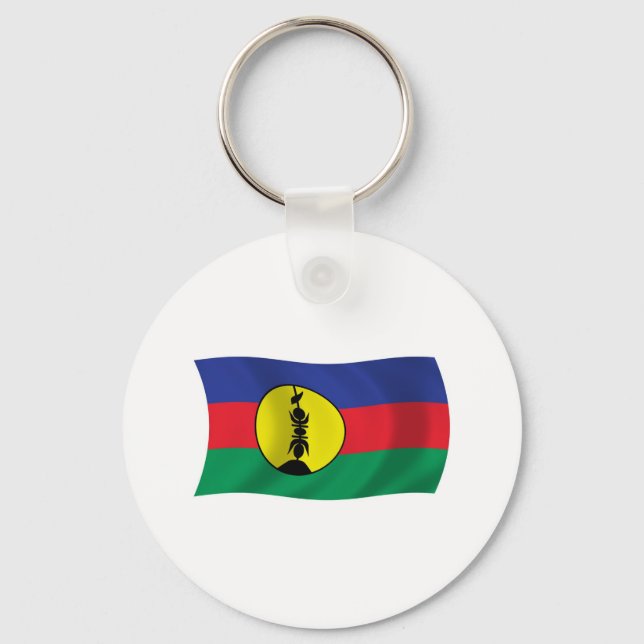 Kanak People Flag Keychain (Front)