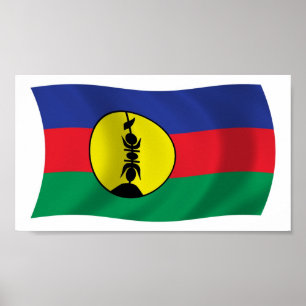Kanak People Flag Poster Print