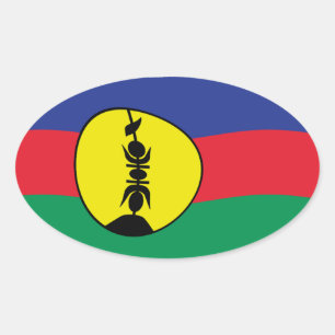 Kanak People Flag Sticker