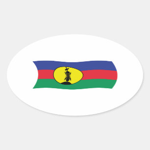 Kanak People Flag Sticker