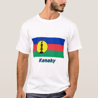 Kanaky Flag with Name T-Shirt
