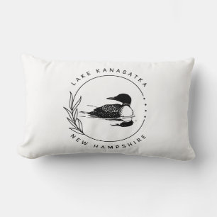 Kanasatka Loon Throw Pillow