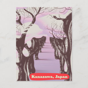 Kanazawa, Japan Blossom Postcard