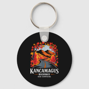 Kancamagus Highway New Hampshire Fall Foliage Souv Key Ring