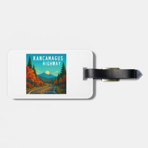 Kancamagus Highway New Hampshire Sunset Luggage Tag