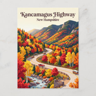 Kancamagus Highway USA Postcard