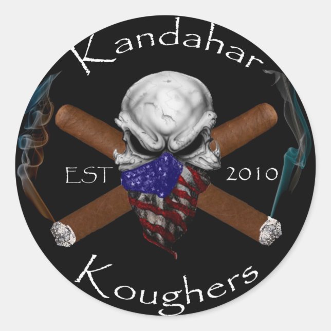 Kandahar Koughers Stickers (Front)
