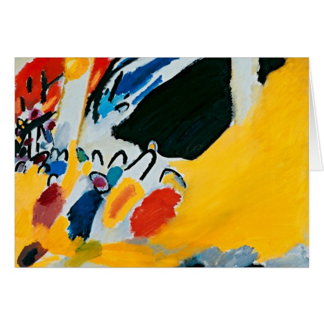 Kandinski Impression III Concert Abstract Painting (Front Horizontal)