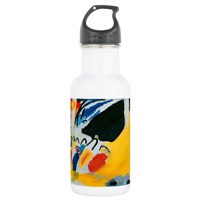 Kandinski Impression III Concert Abstract Painting 532 Ml Water Bottle (Front)