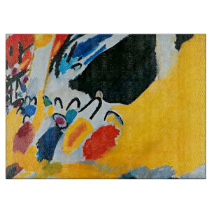 Kandinski Impression III Concert Abstract Painting Cutting Board