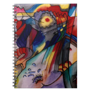 Kandinsky 1913 Abstract Painting Spiral Notebook